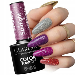 Claresa lakier hybrydowy do paznokci UV LED 5g