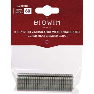 BROWIN Klipsy do zaciskarki wędliniarskiej 60 szt
