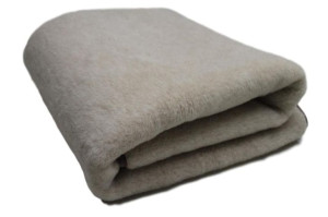 Koc Wełniany 150x200 Wełna 100% Wielbłądzia Camel