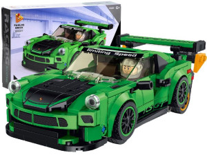 Duże Klocki Techniczne Auto 911 Gt3 Samochód Rs