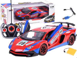 Auto Rc Zdalnie Sterowany Samochód Na Pilota + Akumulator Ładowarka Usb