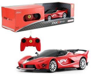 Auto R/c Ferrari Rastar 1:24 Czerwony Samochód Na Pilota