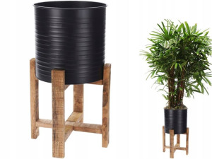 Doniczka metalowa Kwietnik Stojak BOHO - 59cm