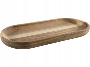 AKACJOWA Patera Taca Deska do serwowania - 30x15cm
