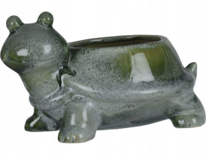 Doniczka Figurka ogrodowa 16,5 x 23,5 x 14 cm ŻÓŁW