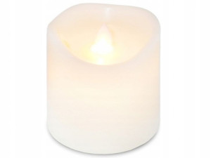 108325 Woskowa Świeczka Świeca LED 8,5x7,5 cm