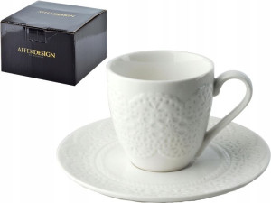 KORONKA Filiżanka DO ESPRESSO 100 ml ze spodkiem
