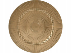 ZŁOTY Podtalerz Podkładka Taca Patera 33 cm - GOLD