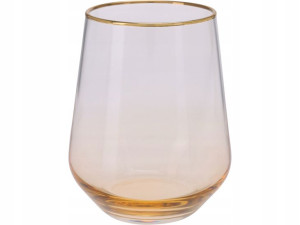 SZKLANKA do Herbaty Kawy Napojów 425 ml - ZŁOTA