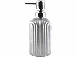 Dozownik do mydła / Płynu do naczyń 400 ml SREBRNY