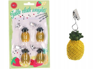 Ananas Obciążniki ciężarki Do Obrusu Stołu - 4 szt
