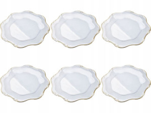Podtalerz BLANCHE Podkładka 35cm Ślub Wesele 6 szt