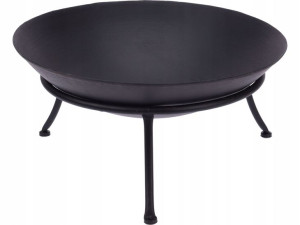CZARNE Żeliwne palenisko Ogrodowe Tarasowe - 47 cm