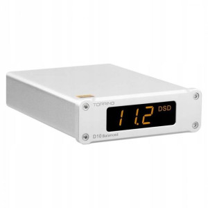 TOPPING D10B Srebrny Zbalansowany DAC USB (2022)