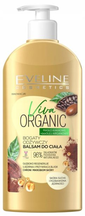 Eveline Viva Organic Masło Kakaowe+bio Olej