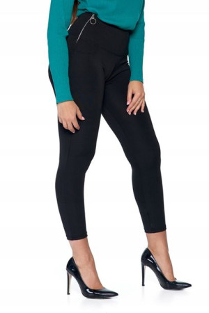 MORAJ Eleganckie legginsy damskie z suwakiem M