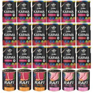 Karma Psa Dolina Noteci Rafi +pako Mix 24 X 400