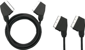 Kabel przewód EURO SCART eurozłącze 21PIN 1,5m