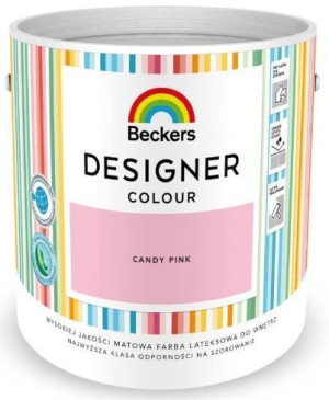 Beckers Designer Colour 2,5l Candy Pink