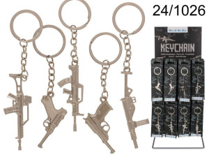 Brelok Metalowy Broń