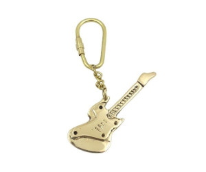 Brelok Rockowy Z Mosiądzu - Gitara