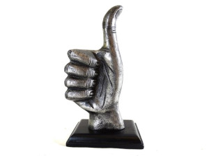 Figurka Dekoracyjna Ok - Metal