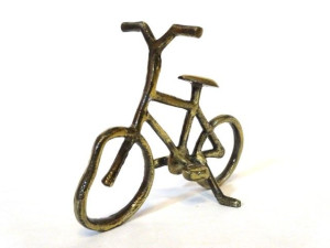 Figurka Metalowa Koślawy Rower