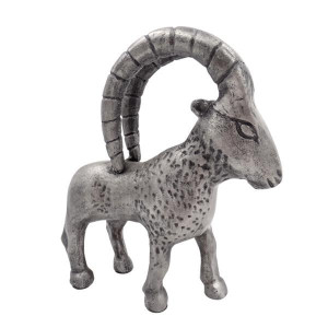 Koziorożec - Figurka Dekoracyjna Metalowa
