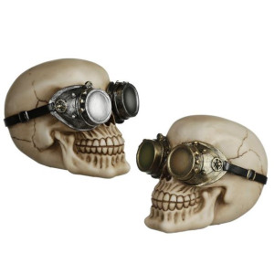 Figurka Czaszka Steam Punk - Dekoracja