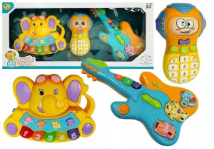 Interaktywne Instrumenty - Pianinko Gitara I Telefon