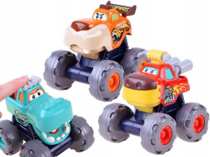 Hola Autko Monster Trucks - Zestaw 3 Samochodów/ Auta