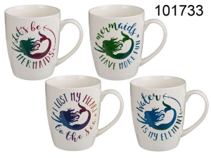 Kubek Ceramiczny Tęczowa Syrenka