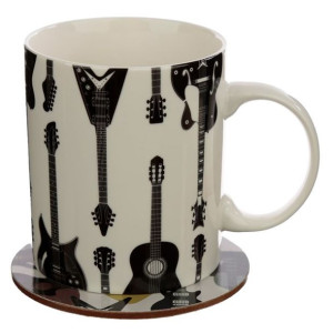 Kubek Gitara Z Podstawką