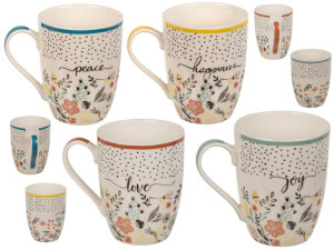 Kubek Ceramiczny Flower Power