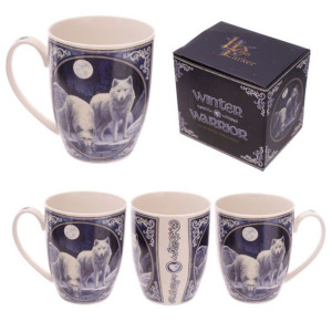 Kubek Porcelanowy Zimowy Wilk Lisa Parker