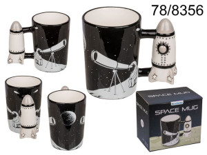 Ceramiczny Kubek Rakieta