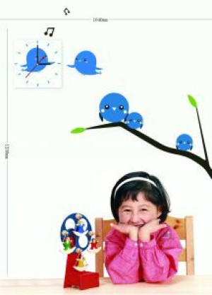 Zegar Z Naklejką Na Ścianę - Zrób To Sam