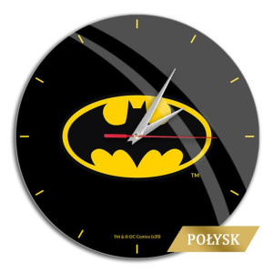 Zegar Ścienny 29 Cm - Batman - Produkt Licencyjny