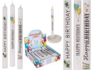 Świeczka Urodzinowa Happy Birthday