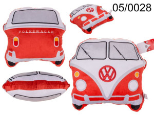 Dekoracyjna Poduszka Vwt1 Bus Czerwona