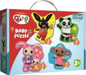 BING puzzle UKŁADANKA 4w1 + GRATIS maskotka