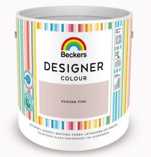 Beckers Designer Colour 2,5l Powder Pink