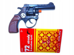 Pistolet Na Kapiszony Rewolwer Czarny Kolt Gratis