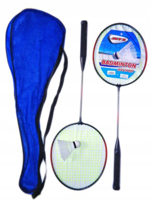 Badminton Zestaw Do Badmintona Rakietki Pokrowiec