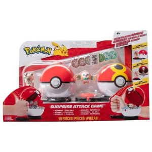 Pokemon Surprise Atack Figurki Rockruff And Rowlet