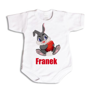 Zajączek wielkanocny, pisanka ZW11 - BODY - 56 kr