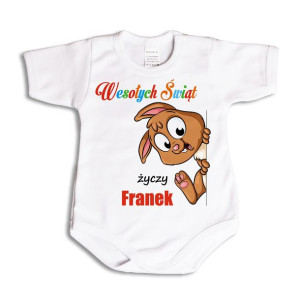 Wesołych świąt życzy (imię) - zajączek - 86 kr