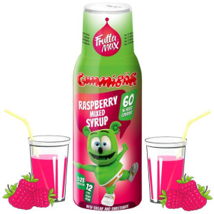 Syrop do Sodastream Malina Mix FruttaMax 60% Owoców ! Gummy Bear !