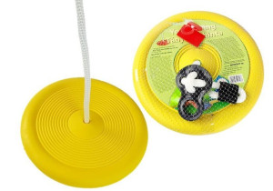 Huśtawka Ogrodowa Dla Dzieci - Okrągła Plastikowa