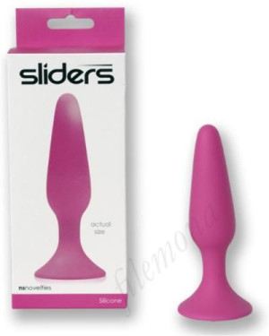 WTYCZKA ANALNA - Sliders Small Pink - KOREK ANALNY